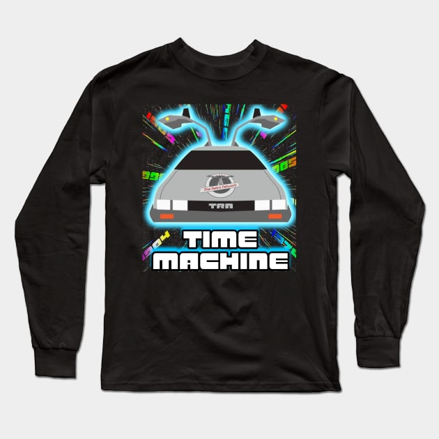 TRN Time Machine Long Sleeve T-Shirt by The Retro Network